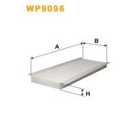WP9096 FILTRO ABITACOLO PER Ford Transit Furgonato FA 2.4 TDE 85 KW 115 CV