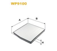 WP9100 FILTRO ABITACOLO PER Volvo S70 874 2.0 Turbo 155 KW 210 CV