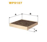 WP9107 FILTRO ABITACOLO PER Renault VEL Satis BJ0 2.0 Turbo 108 KW 147 CV
