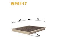 WP9117 FILTRO ABITACOLO PER Fiat Stilo Multi Wagon 192 2.4 20V 123 KW 167 CV