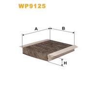 1 FILTRO ARIA ABITACOLO WIX FILTERS WP9125