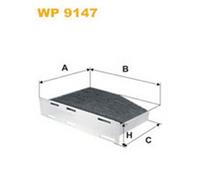 Wix Filters WP9147 Filtro, Aria abitacolo