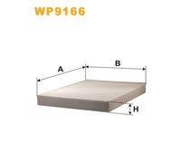 WP9166 FILTRO ABITACOLO PER VW California T6 Camper SGC SGG SHC 2.0 TDI 81 KW 11