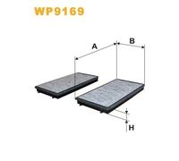 WP9169 FILTRO ABITACOLO PER Rolls-Royce Phantom VII Coup RR3 6.75 V12 338 KW 46