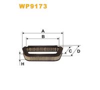 WIX FILTERS WP9173 Filtro abitacolo