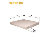 WP9186 FILTRO ABITACOLO PER Mazda 2 DY 1.3 L 67 KW 91 CV