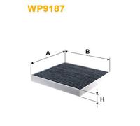 Wix Filters Filtro abitacolo WP9187 Carbone attivo per Mazda 6 Tre Volumi GH 2.0 MZR 108 kW 147 CV