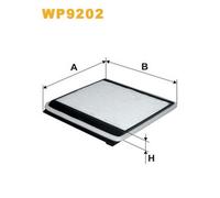 WP9202 FILTRO ABITACOLO PER Renault Scnic I MPV/Space W. FA0 JA0/1 2.0 16V RX4