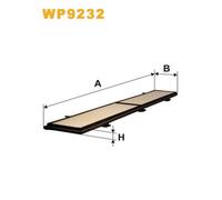 WP9232 FILTRO ABITACOLO PER BMW 3 CABRIO E93 M3 309 KW 420 CV