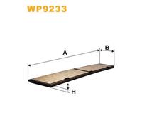 WP9233 FILTRO ABITACOLO PER BMW 3 CABRIO E93 M3 309 KW 420 CV