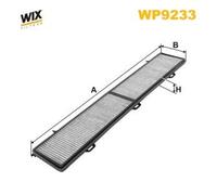 WP9233 WIX FILTERS Filtro, Aria abitacolo per ALPINA,BMW