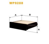 WP9288 FILTRO ABITACOLO PER Mitsubishi Space Star MPV/Space W. DGA 1.8 MPi 82 KW