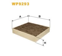 WP9293 FILTRO ABITACOLO PER Smart Forfour 454 1.1 47 KW 64 CV