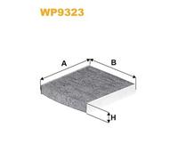 1 FILTRO ARIA ABITACOLO WIX FILTERS WP9323 WP9323