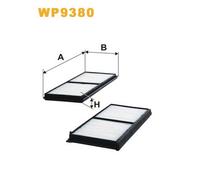 WP9380 FILTRO ABITACOLO PER Mazda 2 DE DH 1.3 63 KW 86 CV