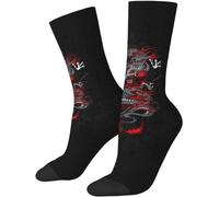 Wpamlrta Calzini divertenti con drago per donne e uomini, novità Cartoon Dragon Socks Dragon Gifts, Drago _V10, Taglia unica