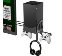 WPARHUS Cuffie Bluetooth Auricolari Bluetooth Xbox Series X (con accessori installati vicino alla TV), materiale metallico, supporto per controller e gancio per cuffie hgh18