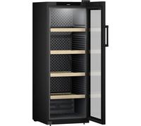 Liebherr Cantina vino a libera installazione WPbl 5001 con porta in vetro e telaio nero da 60 cm