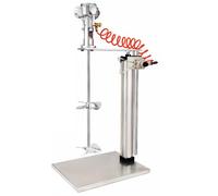 WPBXQKWAY 50 Gallon Pneumatic Paint Mixer, 50-Gallon Lifting Pneumatic Mixer, Air Agitator, Paint Stirring Machine with Stand, Automatic Lifting, Stepless Speed Adjustment, for Viscous Liquid Ink Dye