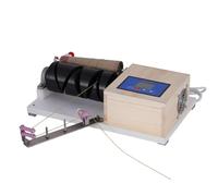 WPBXQKWAY Electric Cone Wool Winding Machine, Yarn Winder Electric, Flat Knitting Machine, Automatic Yarn Winder for Cones, Adjustable Winding Speed & Timer, Programmable Start/Stop, for Crochet