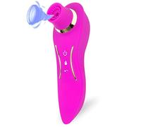 WPCASE Vibratore Donna Sessuale Stimolatore Clitorideo Giocattoli per stimolazione del succhiare clitorideo per lei Giocattolo Vibrante Proiettile Purple