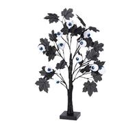 wpdash Lampada decorativa a bulbo oculare incandescente con bulbi oculari luminosi a tema horror, luce notturna a LED per riunioni all'aperto, davanzale, decorazione per la stanza dei bambini