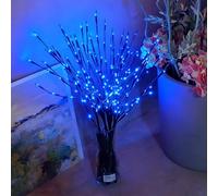 wpdash Luci a LED blu impermeabili per il paese delle meraviglie invernale e la decorazione della camera da letto, luci instagrammabili per un'atmosfera calmante per camera da letto soggiorno