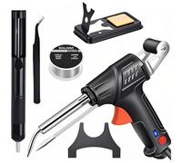 WPDUIODF Saldatrice Laser Industriale Riscaldata Internamente, Saldatrice Automatica con Cavo, Saldatrice Portatile Multifunzione, Taglio, Saldature, for Il Fai da Te Domestico(Black)