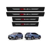 WpecM 4 Pezzi Battitacco per Auto per Dacia Sandero Stepway 2020-2023 2024 2025, Antiscivolo Battitacco Porta Auto, Impermeabile Adesivi Battitacco Porta, Accessori per Battitacco Auto
