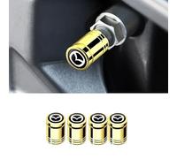 WpecM 4 Pezzi Tappini Gomme Auto per Mazda CX-30 2020 2021 2022 2023 2024 2025 KJ, Tappi Pneumatici Auto, Tappi Valvole Pneumatici Auto, con Guarnizione, Antipolvere Evitare Perdite d'Aria,D
