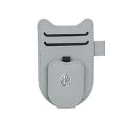 WpecM Porta Occhiali Auto per MG ZS 2020 2021 2022 2023 2024 2025 ZS, Portaocchiali Auto, Porta Occhiali da Auto, per Organizzare Bicchieri Biglietti Carte Accessori per Visiera da Auto,E-Grey