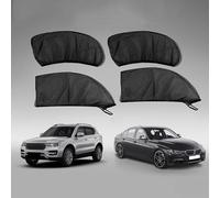 WpecM Tendine Parasole Auto per Toyo-Ta Yaris Cross 2020-2024 2025, Traspirante Zanzariera per Auto, Tendine Parasole per Auto Parasole Auto Finestrini Laterali Protezione UV Anti-Zanzara