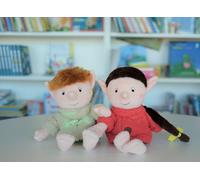 WPG Uitgevers - De Gorgels - Bobba Knuffel Pluce 30cm NUOVO