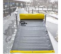 WPJBDS Tappeti riscaldanti per Lo scioglimento della Neve, 1x3 m Coperte riscaldanti elettriche per antigelo e Mantenimento del Calore a Terra, Prodotti per Lo scioglimento di Neve e Ghiaccio