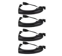 WPKD BLUEIY 4 pezzi Set maniglie per porta esterna 4L0837205B Robusta durata Impugnatura comoda Maniglia per porta del veicolo anteriore posteriore sinistra destra Lato