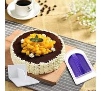 WPKD BLUEIY Affettatrice per formaggio e tartufo in acciaio inox, lama regolabile, per cucina, set da 15 pezzi, per decorare torte, fondente, strumenti per torte, raschietto, mod