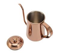 WPKD BLUEIY Bollitore da caffè a collo di cigno da 650 ml, in acciaio inox 304 ispessito, beccuccio di precisione per versare il caffè, ideale per preparare il caffè