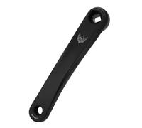 WPKD BLUEIY Braccio a Manovella per Bicicletta,170mm Manovella di Biciclette di Alluminio,per Mountain Bike Bici da Strada(Lunghezza 20,5cm,Nero)
