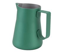 WPKD BLUEIY Brocca schiumalatte professionale in acciaio inox da 550 ml, multiuso, per uso alimentare, colore verde