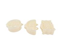 WPKD BLUEIY Candela 3D a forma di cuore per aromaterapia, in silicone, per uso alimentare, ideale per matrimoni e anniversari, include 3 mini torte a mano per torte, strumento da cucina