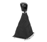 WPKD BLUEIY Car Manual Gear Shift Knob Dust Cover Shifter Protection PU Leather Replacement Focus 2009 2012 (6a marcia)