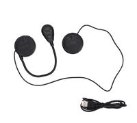 WPKD BLUEIY Casco moto Auricolare Bluetooth Suono premium Risposta automatica Comunicazione in vivavoce Batteria a lunga durata per caschi integrali 3/4 retrò modulari Materiale ABS