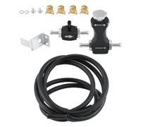 WPKD BLUEIY Controllore Boost Manuale, Regolabile Universale Auto | Alluminio, Riduce il Ritardo del Turbo Fino a 800 rpm, Aumenta Potenza e Reattività del Motore