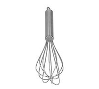 WPKD BLUEIY Frusta manuale in acciaio inox, frusta per uova a 6 fili, 25,4 cm, utensile da cucina per cucinare, mescolare, sbattere, frullatore per uova, frullatore per uova,