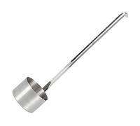WPKD BLUEIY Mestolo da vino in acciaio inox, cucchiaio da 500 ml, cucchiaio dosatore per birra per cucina, facile da pulire, ideale per servire e misurare