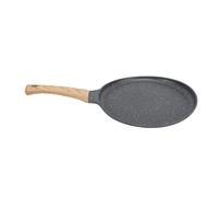 WPKD BLUEIY Padella in lega di alluminio con rivestimento in pietra medica, pressofusione integrata, antiaderente, per uova e pancake, 28 cm, versatile padella per frittata e uova fritte