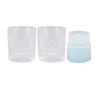 WPKD BLUEIY Palla di ghiaccio 3D a forma di zucca, silicone per uso alimentare, 4 celle a rilascio facile, per cocktail, grigio, regalo unico per uomini, creatore di cubetti di ghiaccio a sfera