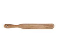 WPKD BLUEIY Spatola in teak, pala in legno, utensile da cucina per la casa, 28 x 3 cm, ideale per mescolare e servire, utensile da cucina