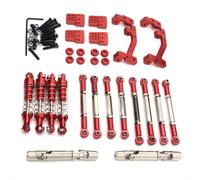 WPL C14 C24 1/16 RC Auto Feiyu FY003-5A Parti di aggiornamento in metallo, tiranti, alberi di trasmissione, ammortizzatori