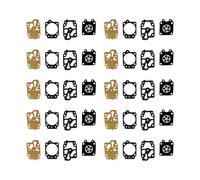 WPOMHRNZQ 5/10 Set di Riparazione del carburatore del decespugliatore W-lbro Guarnizioni del carburatore Diaframmi for Carburador 36f 40-5 139f GX35 Trimmer(10 Set)